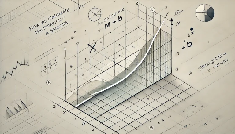 How to Calculate the Straight Line of a Slope: https://tanfacil.net/educacion/como-calcular-la-recta-de-una-pendiente-3942.html