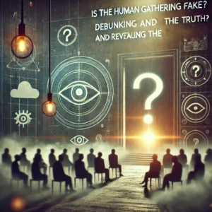 is the human gathering fake